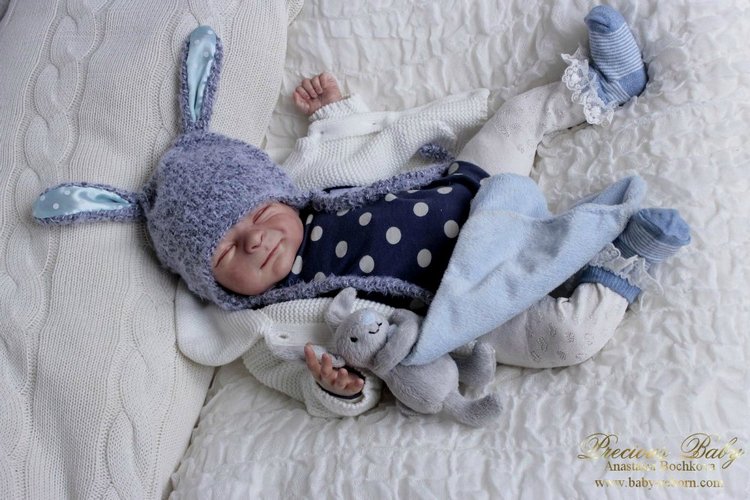 Первая улыбка... Кукла реборн Анастасии Бочковой