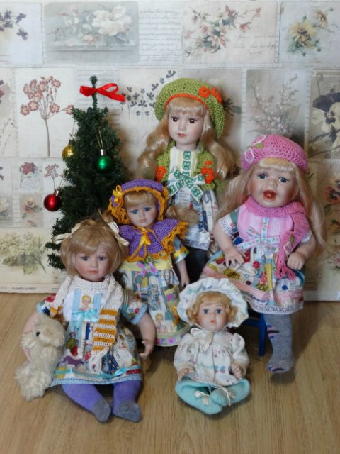 Мои фарфорочки — Домашние коллекции кукол: фото собраний (фото 3)
