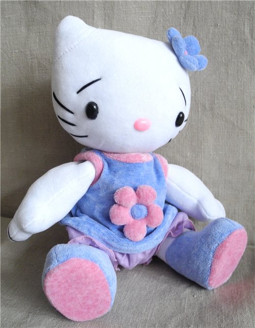 Мягкое чудо котёнок китти (фото 2)