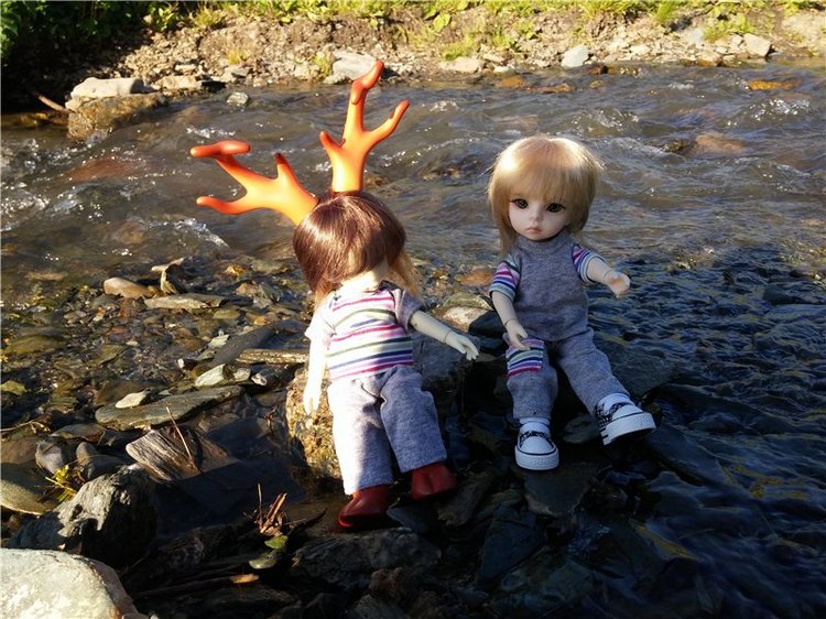 Как мальчишки ездили замараться))))