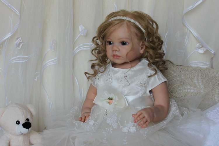 Вероника - моя маленькая принцесса! Кукла реборн Шепелевой Людмилы (фото 9)