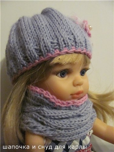 Шапочка и снуд для Паолки | Бэйбики Шапочка и снуд для Паолки (фото 4)