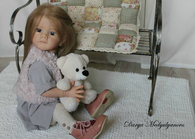 Моя принцесса Gloria! Frida от Karola Wegerich. Кукла реборн Дарьи Медюляновой