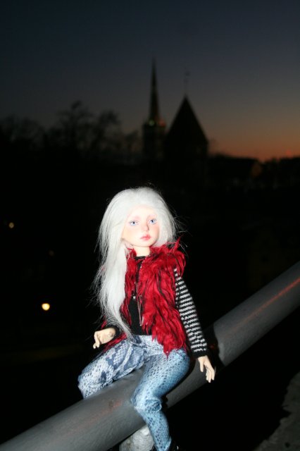 Еще немного рождества — Гибридизация кукол BJD (БЖД): пересадка головы (фото 3)