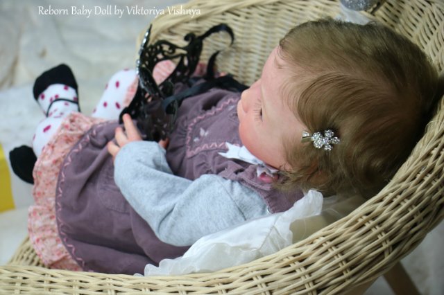 Настенька из сказки Морозко! Куколка реборн Виктории Вишни