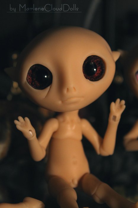 Новенькие шарнирные куклы Изгои и их глаза