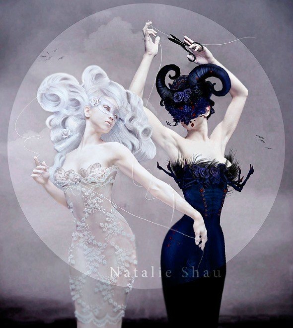 Готическая красота от Натали Шау (Natalie Shau)