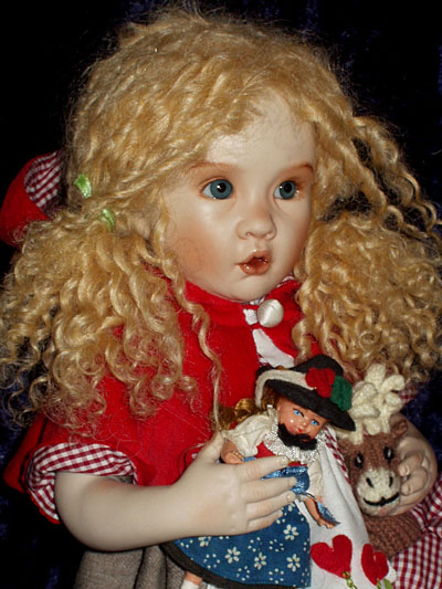 Замечательная коллекция кукол известного мастера. Авторские куклы Beatrice Perini dolls, Беатрис Перини