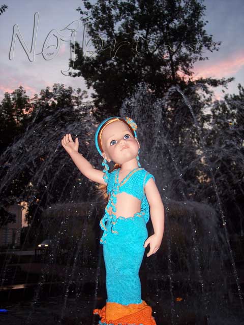 Ханна Gotz. Русалочка — Одежда и обувь для кукол своими руками: фото (фото 4)