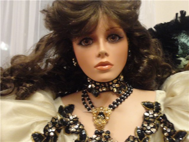 Я назвала ее Золотая Звезда. Фарфоровая кукла от Русти (фото 10)