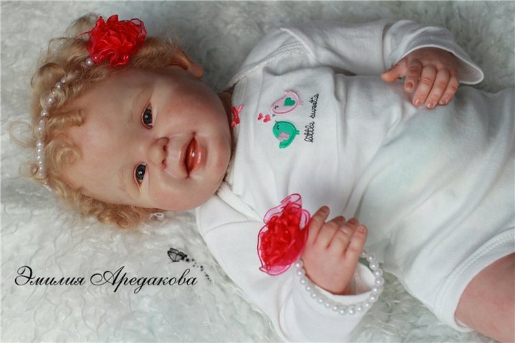 Первый зуб. Кукла реборн от Э. Аредаковой (фото 2)