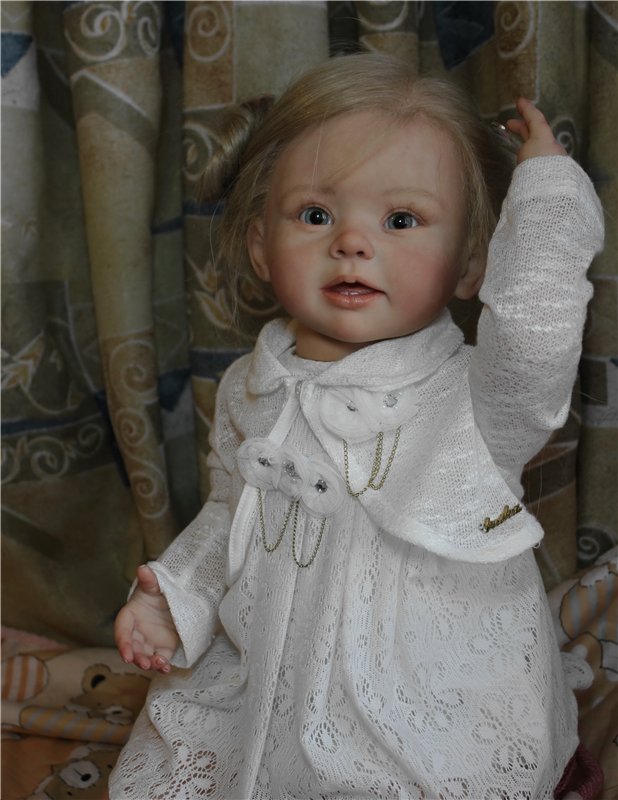 Золотая Злата. Кукла реборн Анастасии Гангало (фото 9)