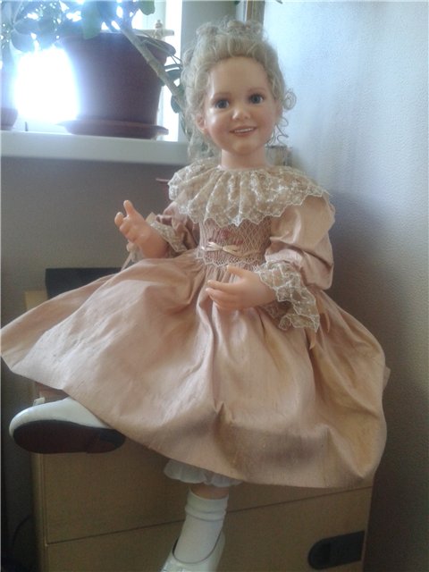 Неотразимая фарфоровая кукла Джинджер от Ann Timmerman (фото 5)