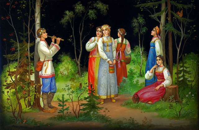 Усмотри тропинку в сказку или Здесь русский дух, здесь Русью пахнет. Федоскинская лаковая миниатюра