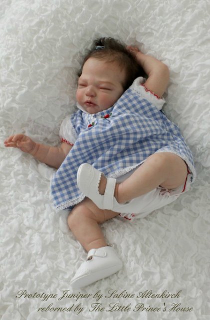 Прекрасная спящая белоснежка Прототип молда Juniper kit by Sabine Altenkirch (фото 9)