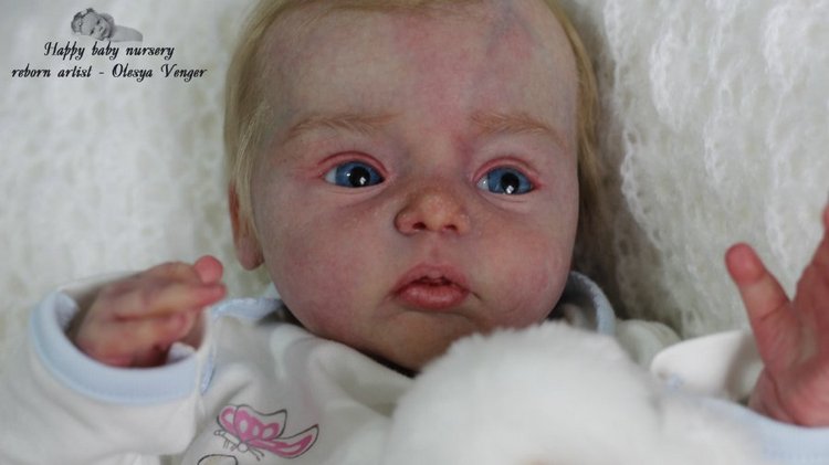 Моя милая златовласка Ева. Кукла реборн Олеси Венгер (фото 2)