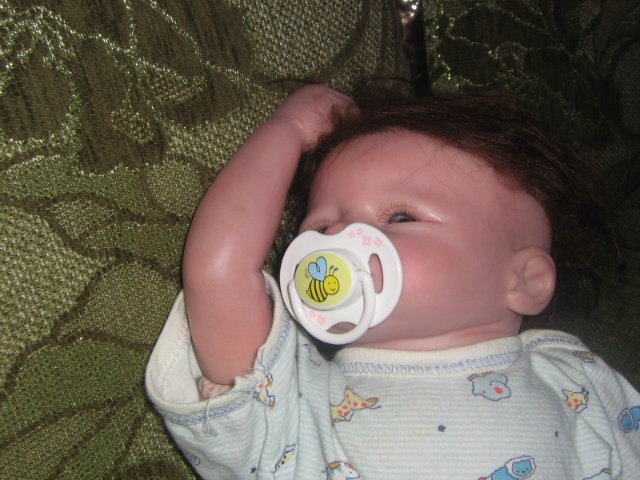 Моя первая малышка реборн Викуша