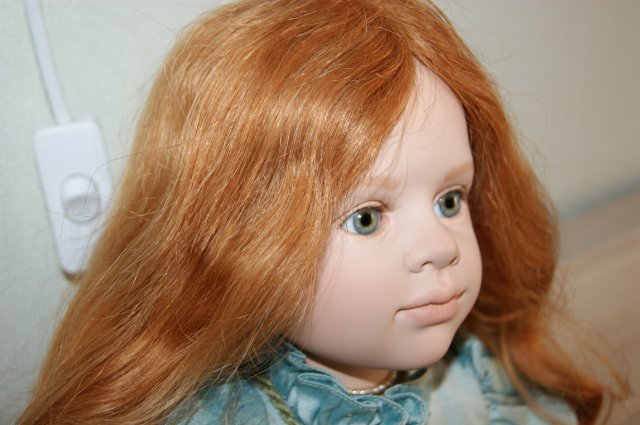 Мари Кристин от Хильдегард Гюнцель для Walterhauser puppenfaktur - зеленоглазое чудо (фото 6)