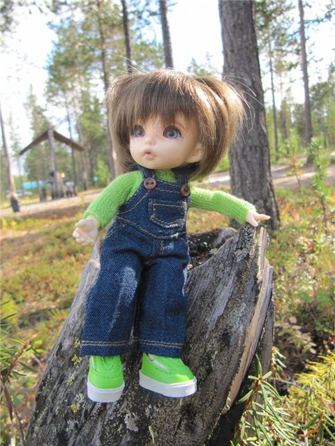 Как Майка за ягодами ходила. Кукла БЖД | Бэйбики Как Майка за ягодами ходила. Кукла БЖД (фото 9)