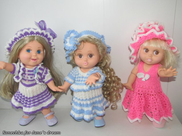 Барышни-кокетки... Все дело в шляпе??? Sonechka для Galoob - Baby Face, ч.2