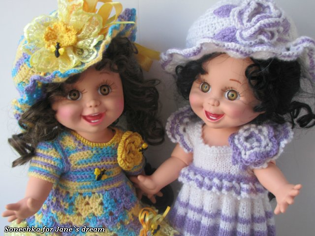 Барышни-кокетки... Все дело в шляпе??? Sonechka для Galoob - Baby Face, ч.2