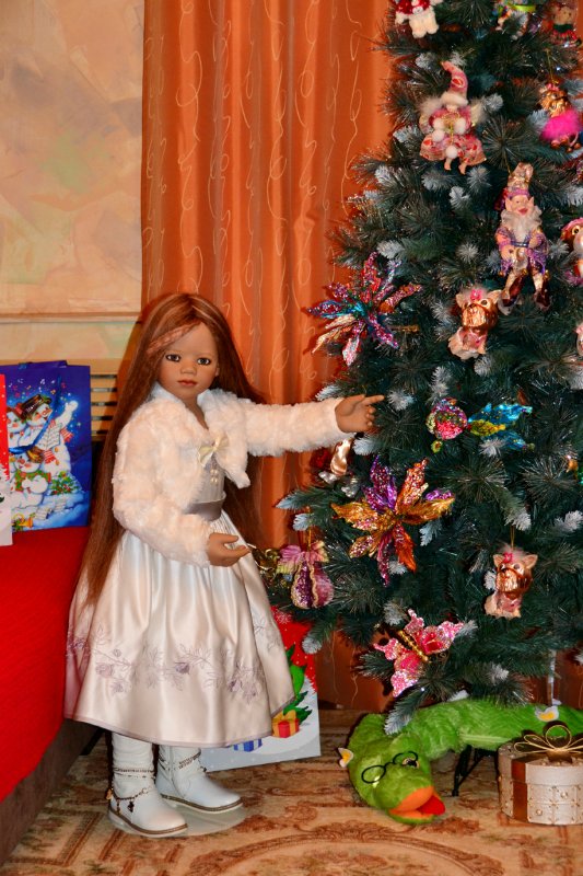 Наша новогодняя елка! Кукольная коллекция