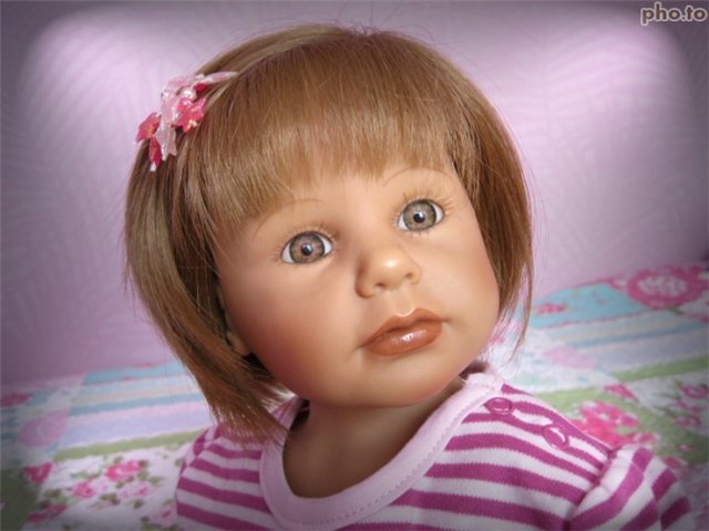 Мы пришли познакомиться! Очаровательные девочки-куклы от Brigitte Paetsch (фото 3)