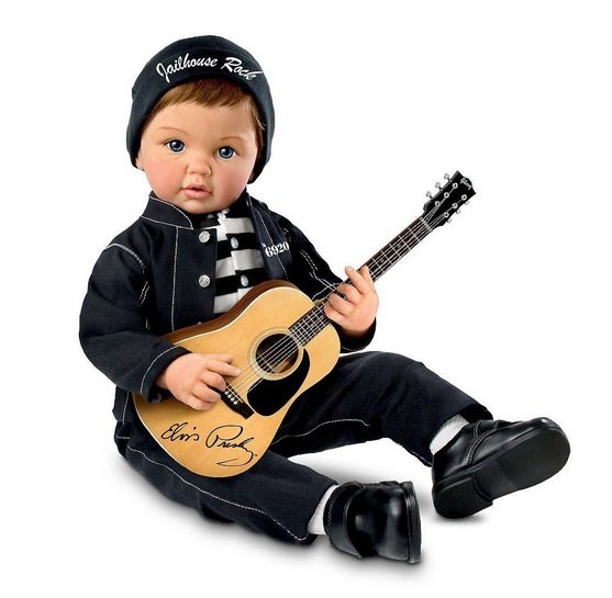 Король рок-н-ролла Элвис Пресли – воплощение в куклах (фото 10)