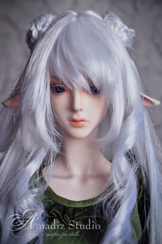 Невероятные парики для кукол БЖД от: Amadiz Studio (фото 7)