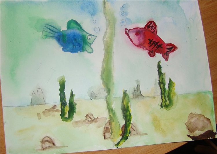 Как рисуют наши дети — Другие хобби и увлечения: сад (фото 2)