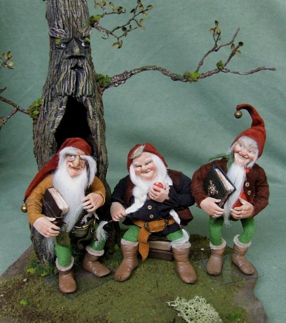 Микромир Силке Янас-Шлессер. Куклы Silke Janas-Schloesser dolls