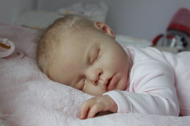 Спящая крошка НОА. Куколка реборн Виктории Вишни