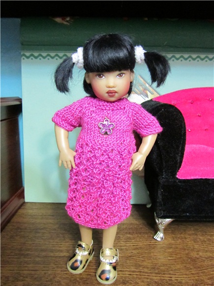 У нас обновка. Коллекционная кукла от Helen Kish (фото 2)