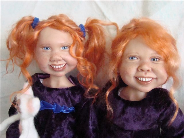 Лаура и Луиза. Авторские куклы ООАК Кондрашовой Ирины (фото 4)