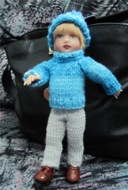 Как Михель на работу к маме ходил. Коллекционная кукла Helen Kish (фото 9)