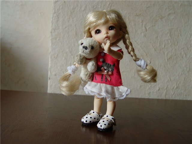 Полиночка хвастается своими обновками и самыми настоящими питомцами (фото 7)