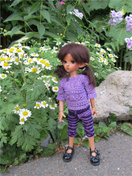 Лиллит от Kaye Wiggs. Девочка в сиреневом