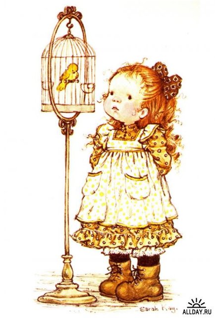 Художник-иллюстратор Сара Кей (Sarah Kay) | Бэйбики Художник-иллюстратор Сара Кей (Sarah Kay)