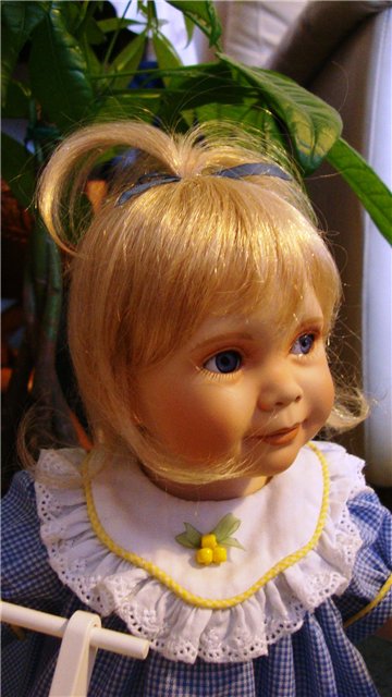 Еще одна маленькая очаровашечка, кукла из фарфора от Анны Тиммерман