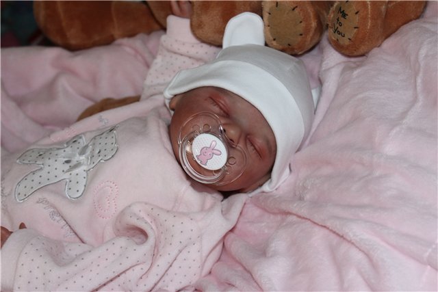 Моя малышка из молда Багги скульптора Бонни Браун. Куклы-реборн Кокотановой Марины