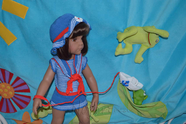 Матросская шапка, веревка в руке...Клавдия Gotz FAO Schwarz (фото 4)