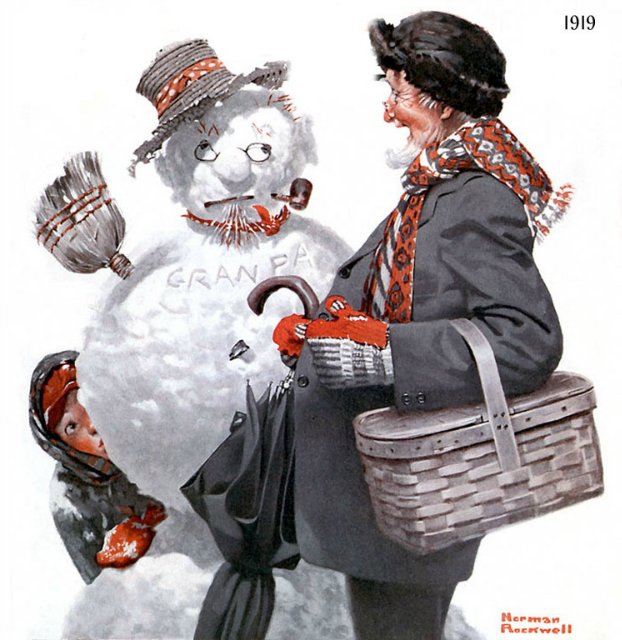 Марк Твен американской живописи. Лиричная и живая старая Америка Нормана Роквелла