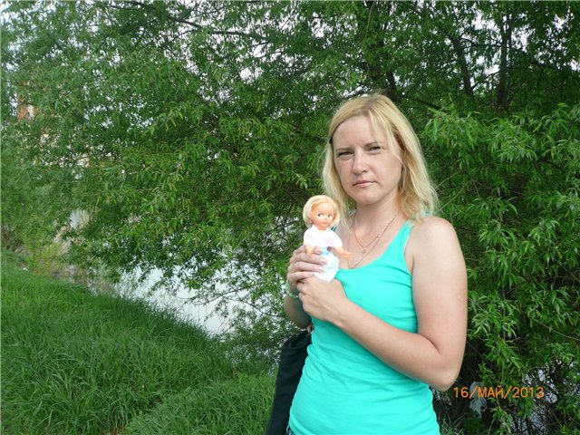 Беляночка. Кукла в окружении природы (фото 3)