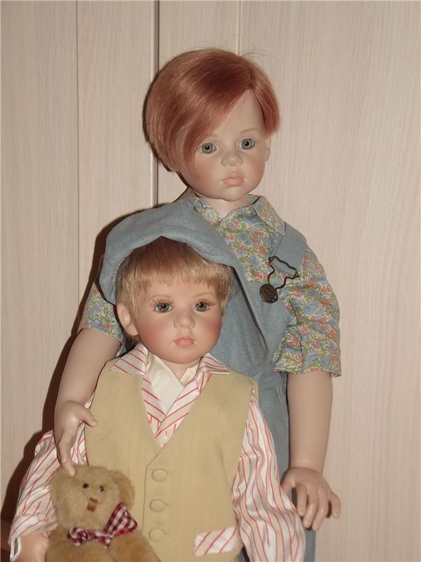 Поговорим о мальчиках. Кевин и Тобиас-Георг от Хильдегард Гюнцель (Hildegard Gunzel) для WPM