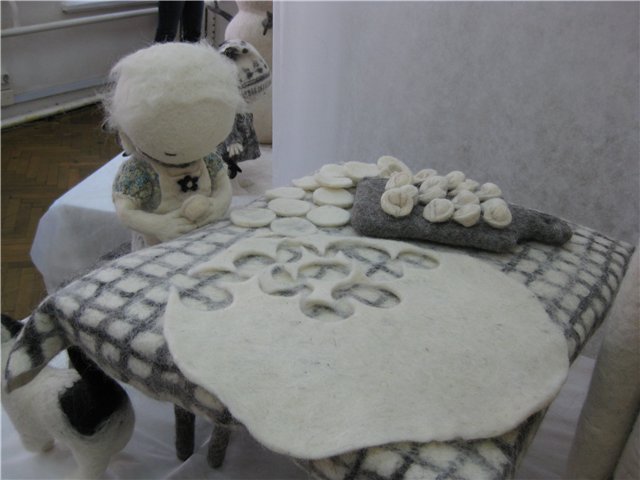 Выставка Время кукол 7. Валяние из шерсти