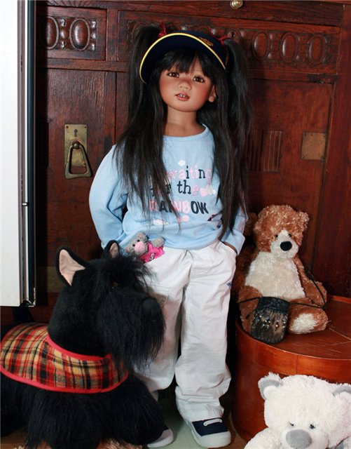 SETINA - шалунья и красавица от Annete Himstedt, коллекция 2008 года