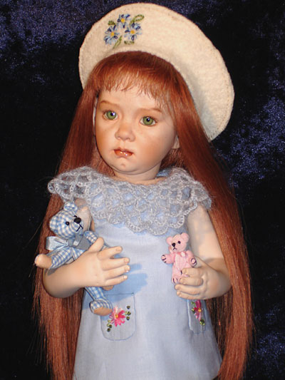 Замечательная коллекция кукол известного мастера. Авторские куклы Beatrice Perini dolls, Беатрис Перини