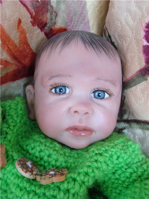 Маленький лягушонок. Авторская кукла Кондрашовой Ирины (фото 9)