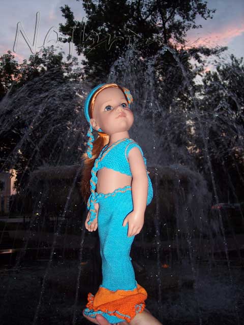 Ханна Gotz. Русалочка — Одежда и обувь для кукол своими руками: фото (фото 3)