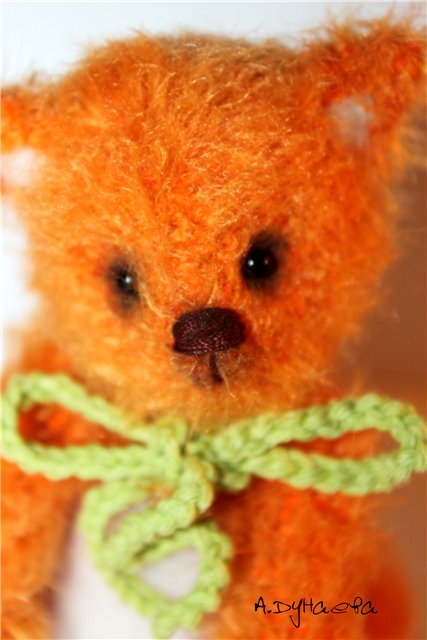 Маленький лис. Игрушка вязанная крючком (фото 6)